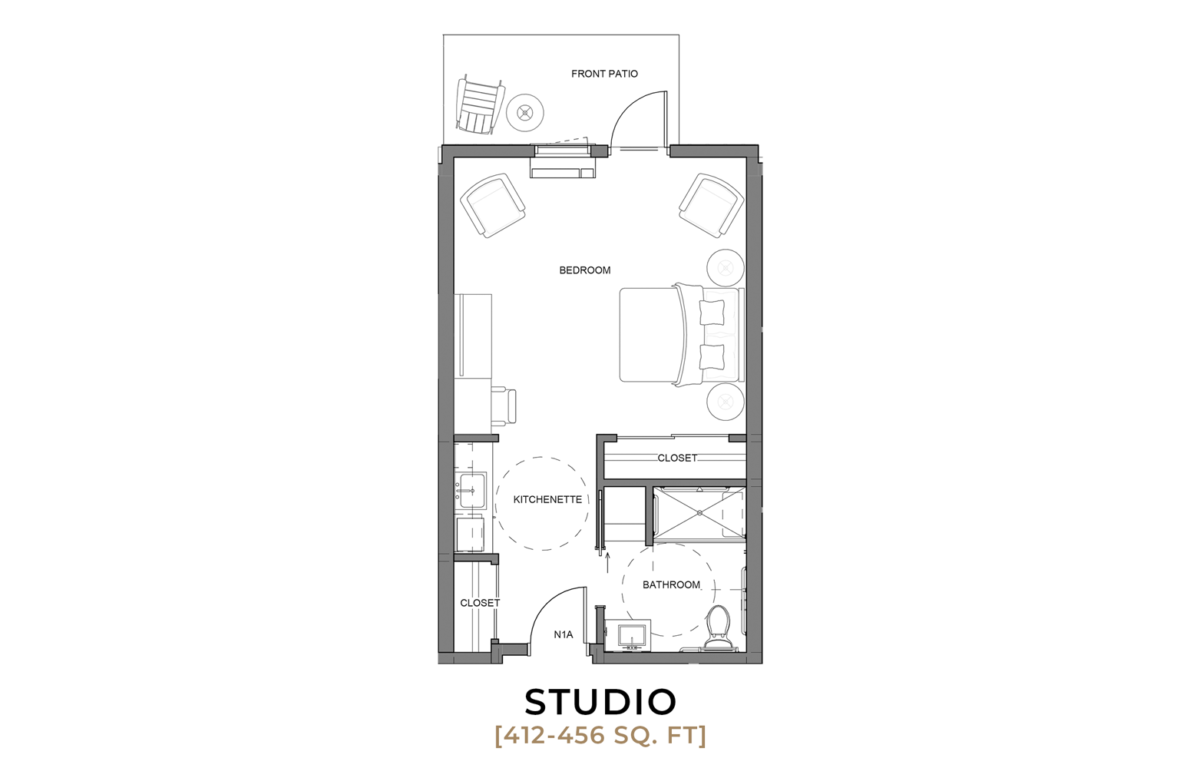 The Woods - Assisted Living - Suite Floor Plan